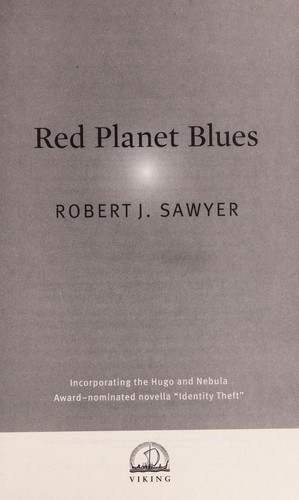Red planet blues by Robert J. Sawyer