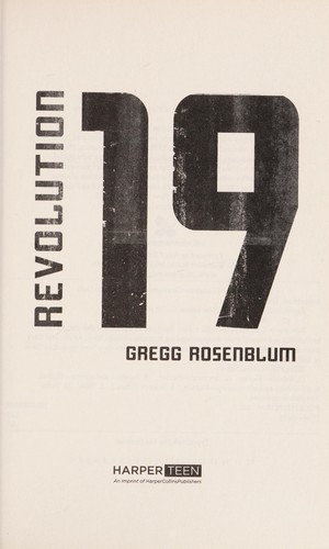 Revolution 19 by Gregg Rosenblum
