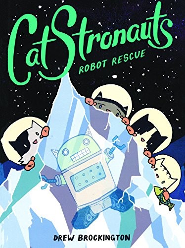 Robot rescue by Drew Brockington