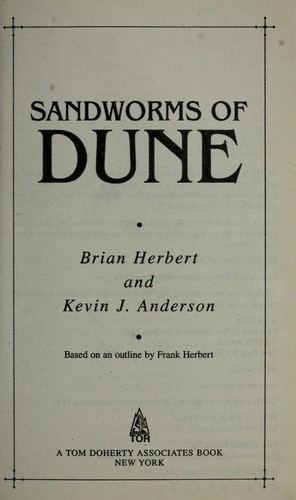 Sandworms of Dune by Kevin J. Anderson