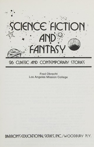 Science Fiction and Fantasy by Fred Obrecht