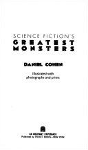 Science Fiction's Greatest Monsters by Daniel Cohen