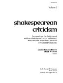 Shakespearean Criticism by Laurie Lanzen Harris