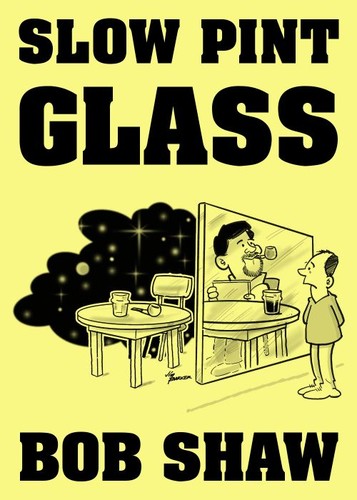 Slow Pint Glass by Bob Shaw