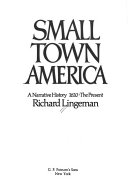 Small Town America by Richard R. Lingeman
