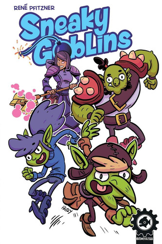 Sneaky Goblins An Adventure Filled Children's Fantasy Graphic Novel by Rene Pfitzner
