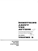 Something about the Author by Anne Commire