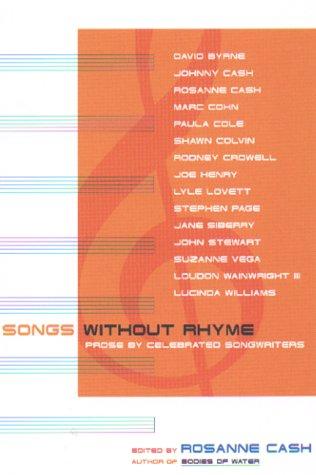 Songs without rhyme by Rosanne Cash