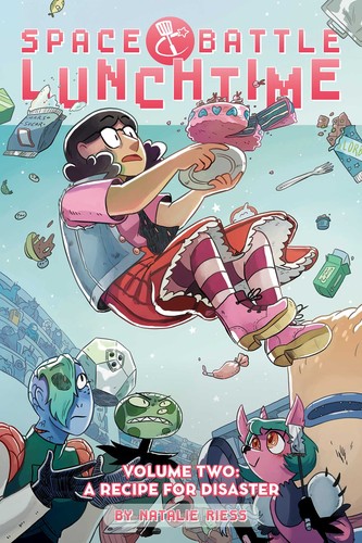 Space battle lunchtime by Natalie Riess