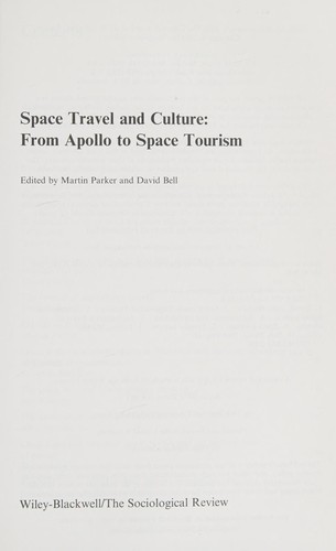 Space travel and culture by Martin Parker