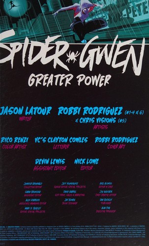 Spider-Gwen by Jason Latour