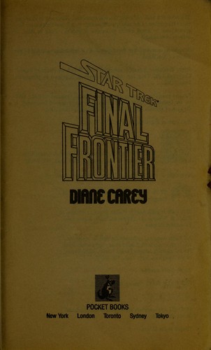 Star Trek - Final Frontier by Diane Carey