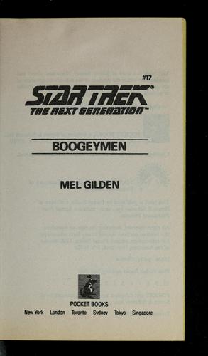 Star Trek The Next Generation - Boogeymen by Mel Gilden
