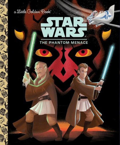 Star Wars - The phantom menace (golden book) by Courtney Carbone