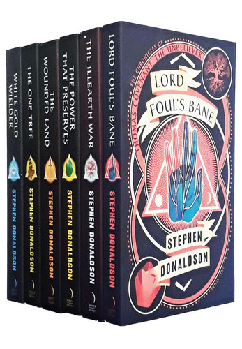 Stephen Donaldson 6 Books Thomas Covenant Series SF Fantasy Book 1-6 by Stephen Donaldson