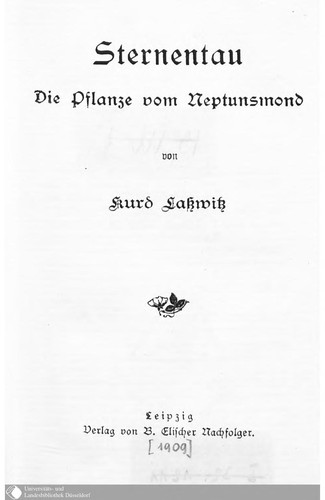 Sternentau by Kurd Laßwitz