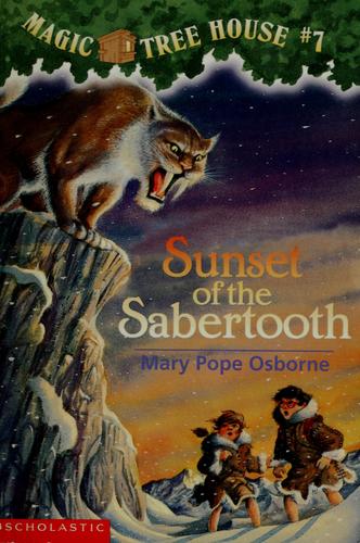 Sunset of the Sabertooth by Mary Pope Osborne