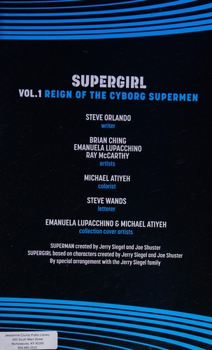 Supergirl by Orlando, Steve (Comic book writer)
