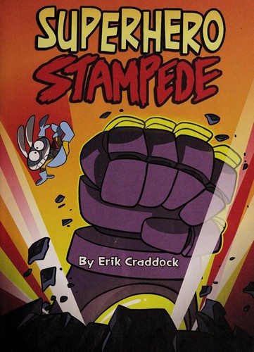 Superhero stampede by Erik Craddock