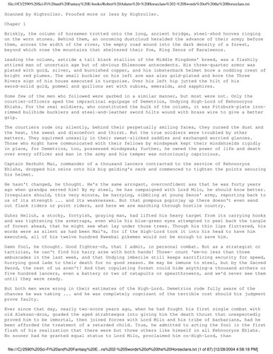 Swords of the Horseclan by Robert Adams