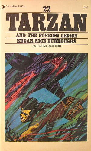 Tarzan And The Foreign Legion (Ballantine 23859, #22) by Edgar Rice Burroughs