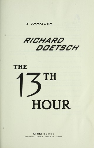 The 13th hour by Richard Doetsch