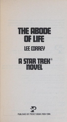 The Abode of Life by G. Harry Stine