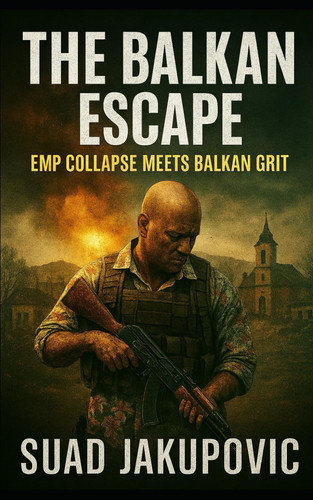 The Balkan Escape: EMP Collapse Meets Balkan Grit, A Post-Apocalyptic Survival Thriller of War and Redemption, A Tactical Fiction Novel by Jakupovic, Suad