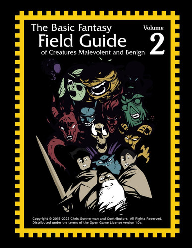 The Basic Fantasy Field Guide, Volume 2 by Gonnerman, Chris