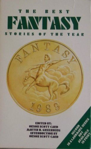 The Best Fantasy Stories of the Year: Fantasy 1988 (Landmark Series) by Card, Orson Scott