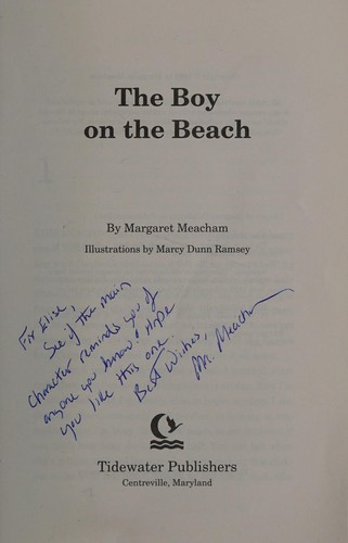 The boy on the beach by Margaret Meacham