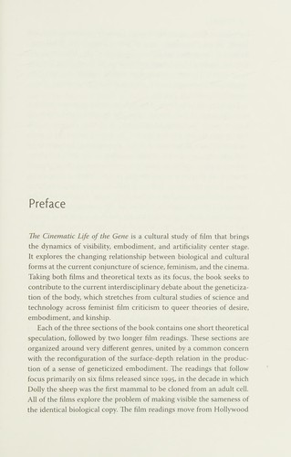The cinematic life of the gene by Jackie Stacey