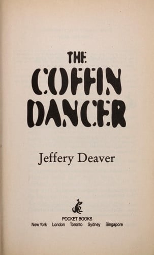 The Coffin Dancer by Jeffrey Deaver