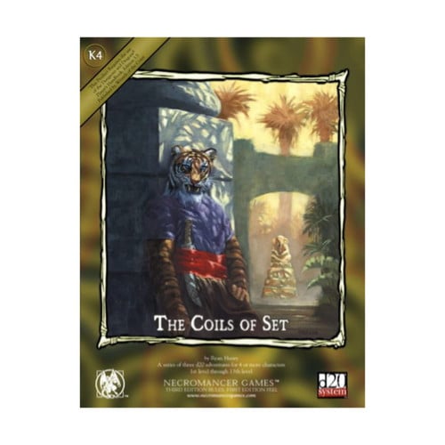 The Coils of Set (Dungeons & Dragons d20 3.5 Fantasy Roleplaying Supplement) by Ryan Henry