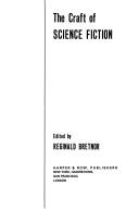 The craft of science fiction by Reginald Bretnor