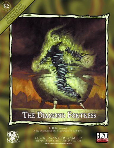 The Diamond Fortress (Dungeons & Dragons d20 3.5 Fantasy Roleplaying Supplement) by Phillip Larwood