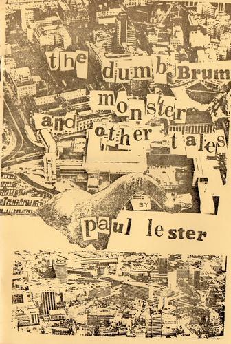 The dumb Brum monster and other tales by Paul Lester