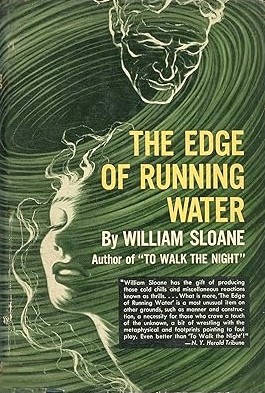 The edge of running water by William Sloane