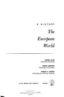 The European World by Jerome Blum