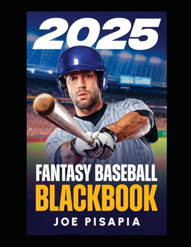The Fantasy Baseball Black Book 2025 by Pisapia, Joe