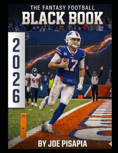 The Fantasy Football Black Book 2026 by Pisapia, Joe