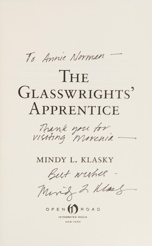 The glasswrights' apprentice by Mindy L. Klasky