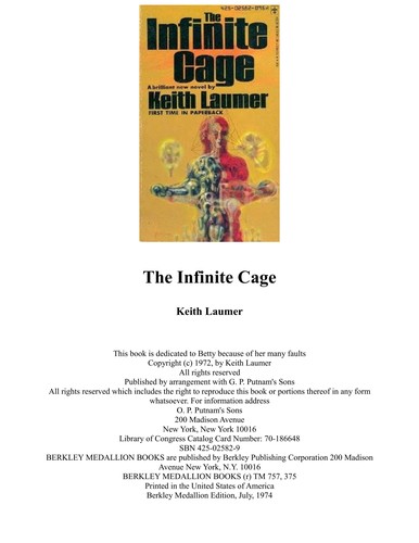 The infinite cage by Keith Laumer