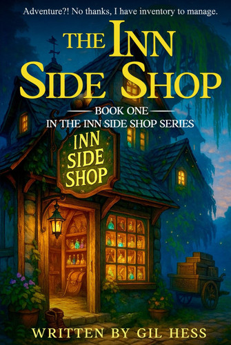 The Inn Side Shop A Cozy Fantasy Novel by Gil Hess