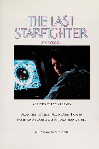 The last starfighter storybook by Lynn Haney