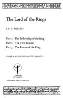The Lord of the Rings by John Ronald Reuel Tolkien