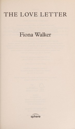 The love letter by Fiona Walker
