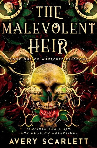 The Malevolent Heir MM Enemies to Lovers Mafia Fantasy Romance by Avery Scarlett