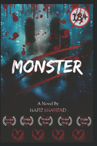 The Monster a Novel A Romance Thriller Crime Story Book by HAFIZ. SHAHZAD
