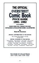 The Official Overstreet by House of Collectibles